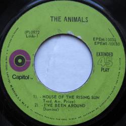 The Animals : House of the Rising Sun EP